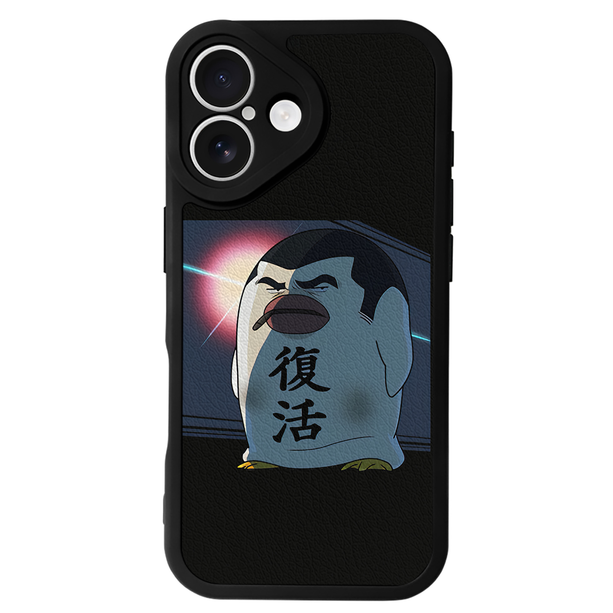 （画像用） ぎんたま 坂田銀時（さかたぎんとき） 神楽 志村新八（しむら しんぱち） GINTAMA Sakata Gintoki Kagura Shimura Shinpachi 【iPhone 16シリーズ対応】シリコンスマホケース（レザー調） 材質：シリコン